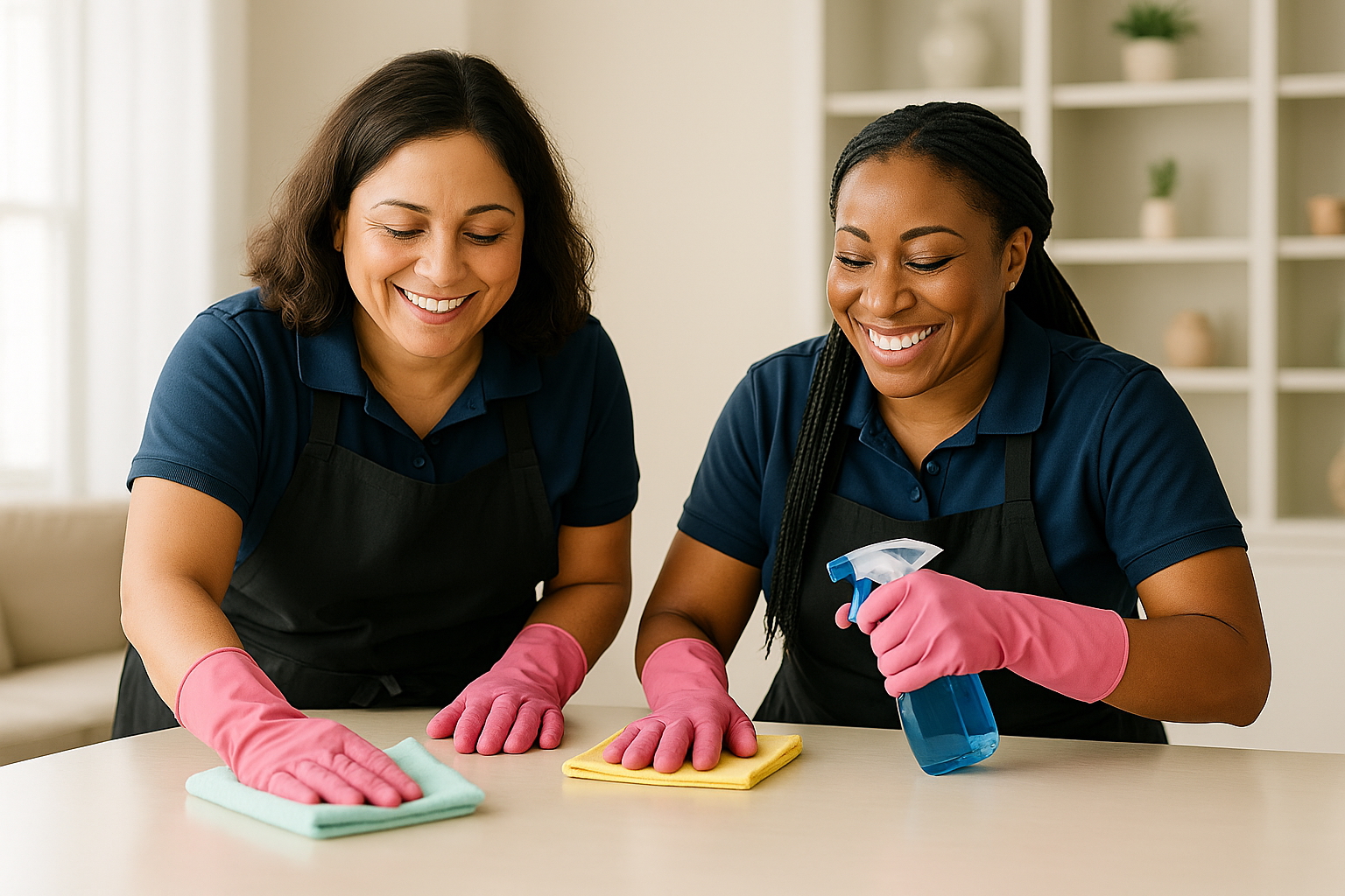 Equipo de limpieza profesional